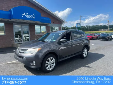 Gray 2015 Toyota RAV4 Limited for sale in Chambersburg, PA