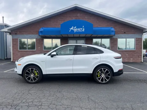 Photos of 2022 Porsche Cayenne E-Hybrid Coupe for sale in Chambersburg, PA at Kyner's Auto Sales, Inc.
