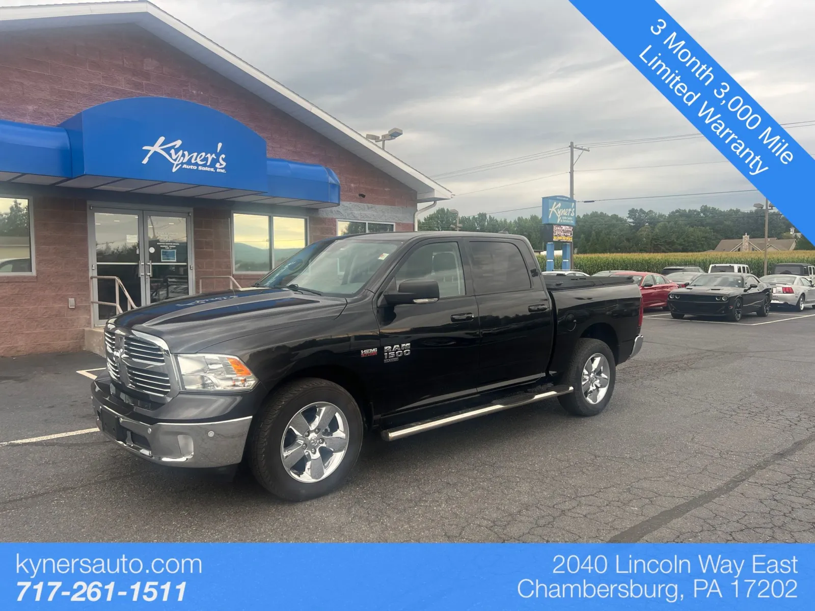 Black 2019 Ram 1500 Classic Big Horn for sale in Chambersburg, PA