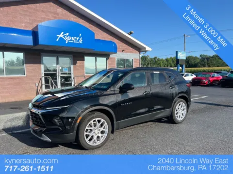 Black 2024 Chevrolet Blazer LT for sale in Chambersburg, PA