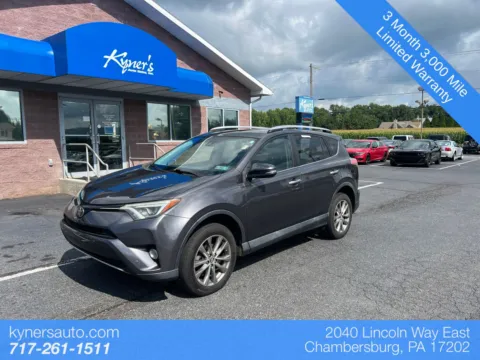 Gray 2016 Toyota RAV4 Limited for sale in Chambersburg, PA