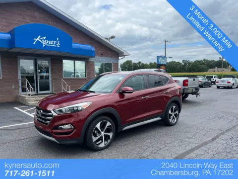 Red 2018 Hyundai Tucson Limited for sale in Chambersburg, PA