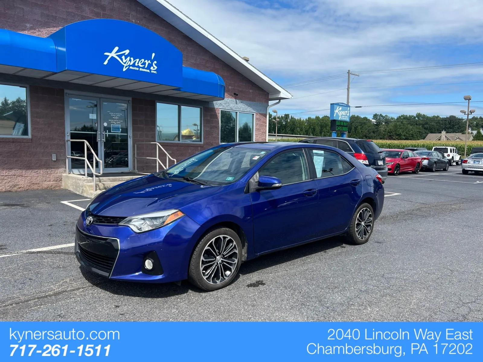 2014 Toyota Corolla S Plus