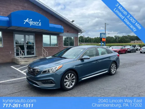 Blue 2017 Hyundai Sonata Sport for sale in Chambersburg, PA