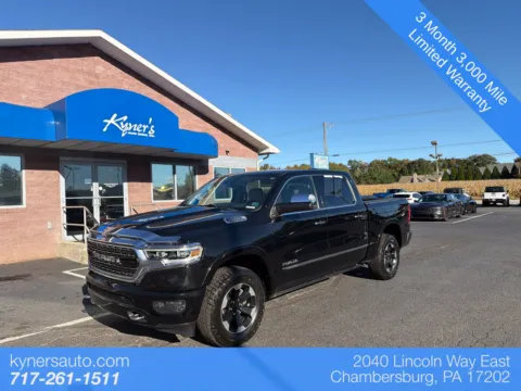 Black 2019 Ram 1500 Limited for sale in Chambersburg, PA