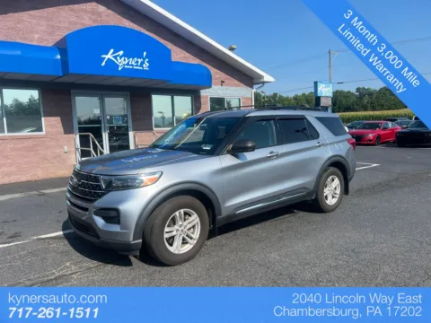 Silver 2021 Ford Explorer XLT for sale in Chambersburg, PA