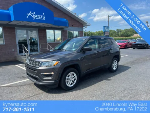 Gray 2018 Jeep Compass Sport for sale in Chambersburg, PA