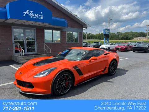 Orange 2018 Chevrolet Corvette Z06 for sale in Chambersburg, PA