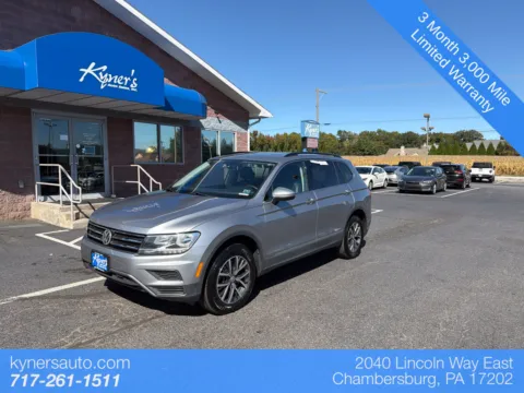 White 2020 Volkswagen Tiguan 2.0T SE for sale in Chambersburg, PA