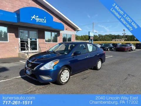 Blue 2018 Nissan Versa 1.6 SV for sale in Chambersburg, PA