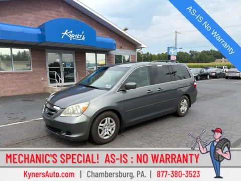 Gray 2007 Honda Odyssey EX for sale in Chambersburg, PA
