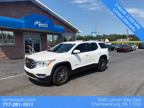 White 2017 GMC Acadia SLT-1 for sale in Chambersburg, PA