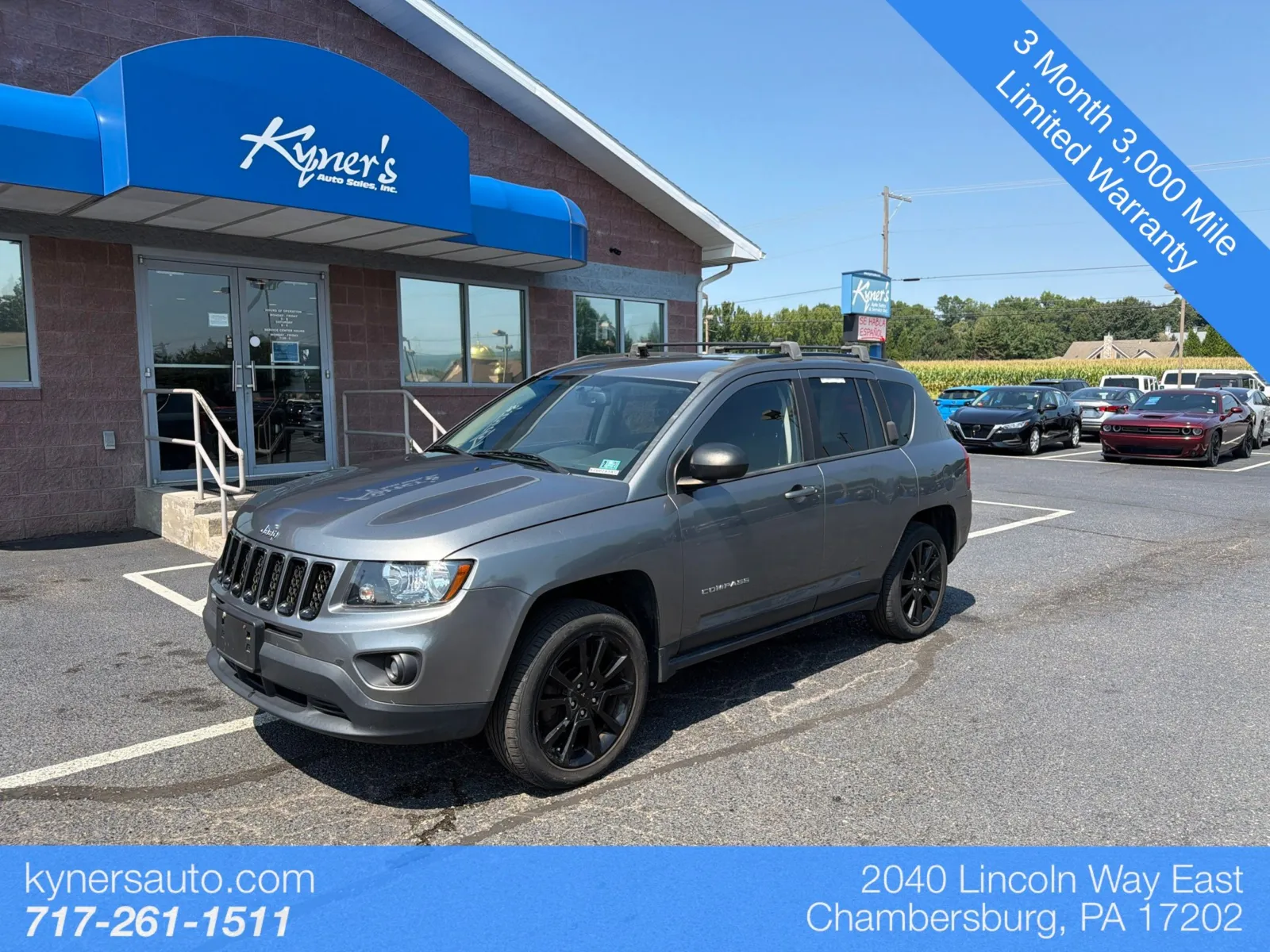 Gray 2012 Jeep Compass Latitude for sale in Chambersburg, PA