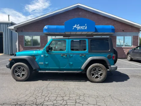 Another view of 2020 Jeep Wrangler Unlimited Sport S for sale in Chambersburg, PA at Kyner's Auto Sales, Inc.