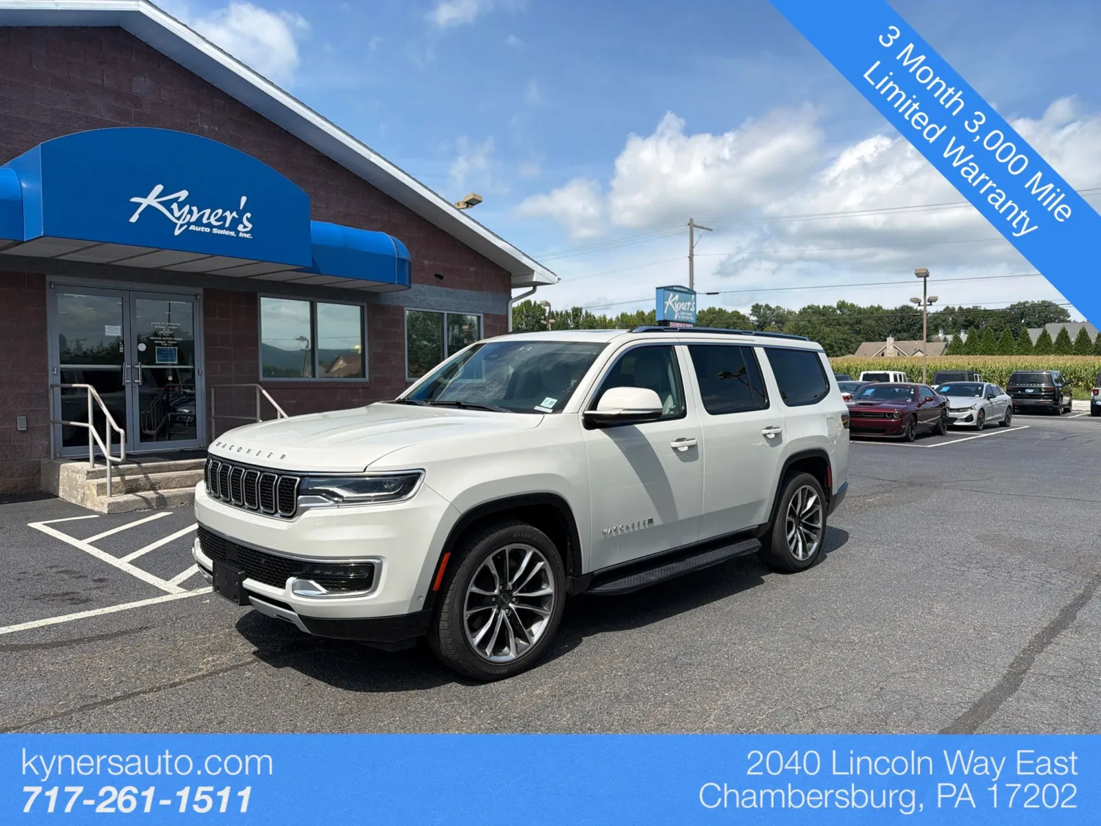 White 2022 Jeep Wagoneer Series II for sale in Chambersburg, PA