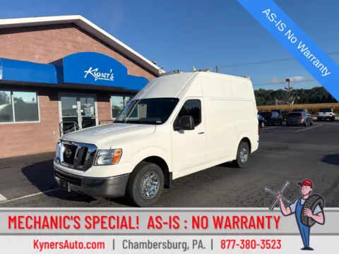 White 2018 Nissan NV2500 HD SL for sale in Chambersburg, PA