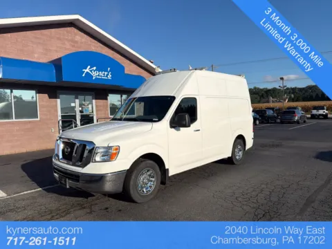White 2018 Nissan NV2500 HD SL for sale in Chambersburg, PA