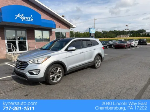 Silver 2013 Hyundai Santa Fe Limited for sale in Chambersburg, PA