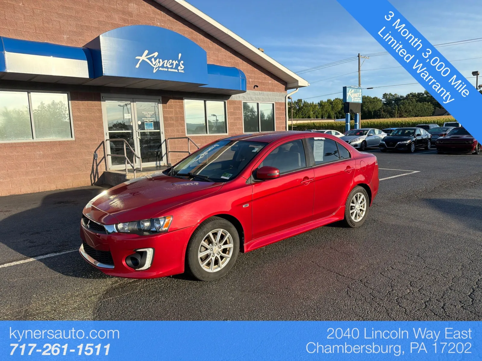 2016 Mitsubishi Lancer ES