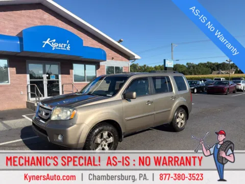 Beige 2011 Honda Pilot EX-L for sale in Chambersburg, PA