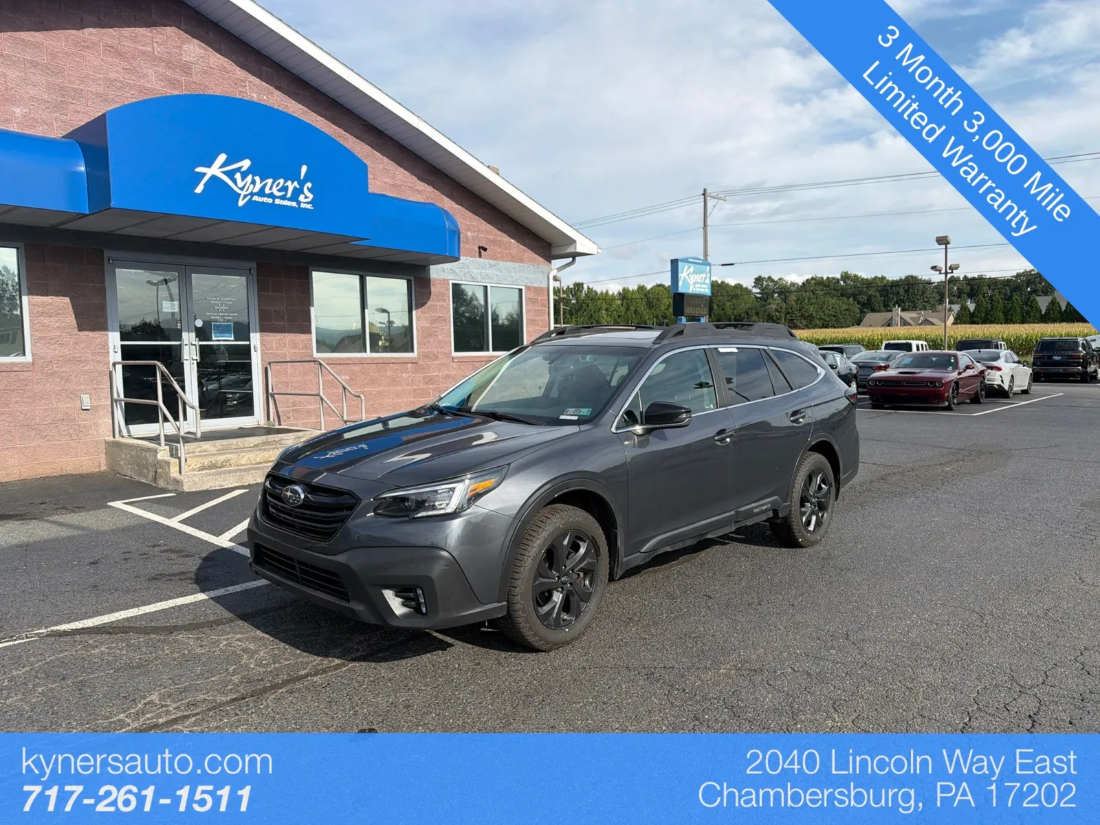 2020 Subaru Outback Onyx Edition XT