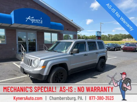 Silver 2016 Jeep Patriot Sport for sale in Chambersburg, PA