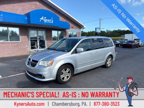 Silver 2011 Dodge Grand Caravan Crew for sale in Chambersburg, PA