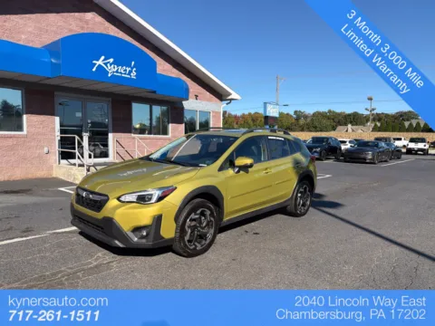 Yellow 2023 Subaru Crosstrek Limited for sale in Chambersburg, PA