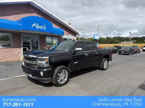 Black 2016 Chevrolet Silverado 1500 High Country for sale in Chambersburg, PA