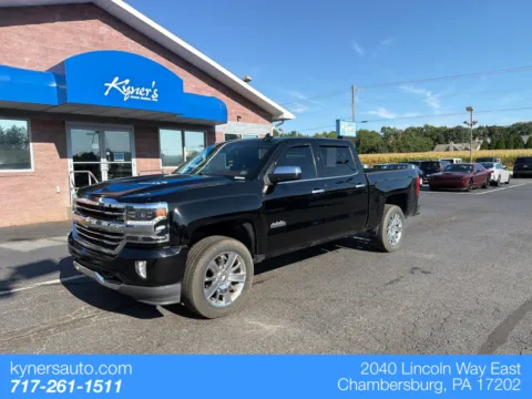 Black 2016 Chevrolet Silverado 1500 High Country for sale in Chambersburg, PA