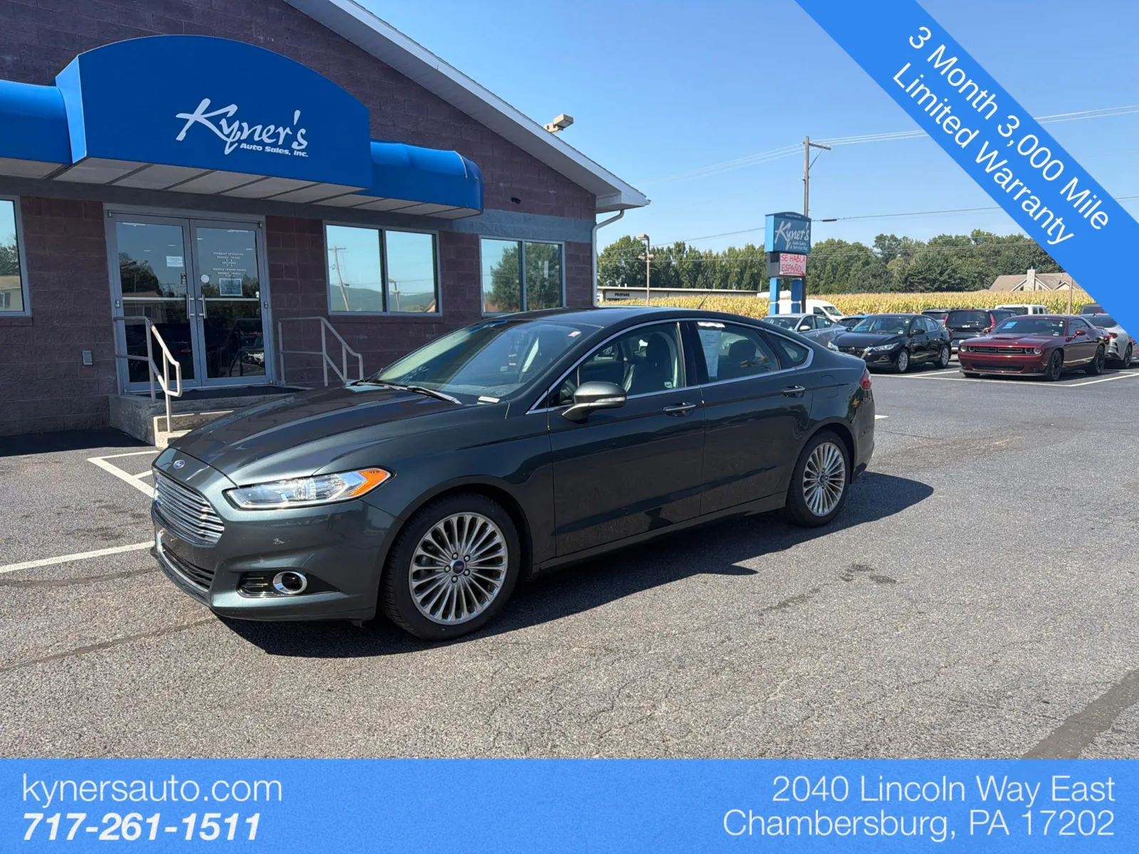 2015 Ford Fusion Titanium