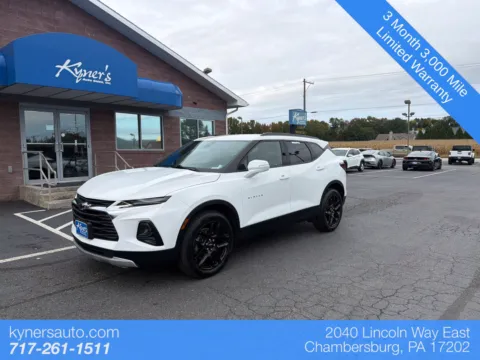 White 2022 Chevrolet Blazer LT for sale in Chambersburg, PA