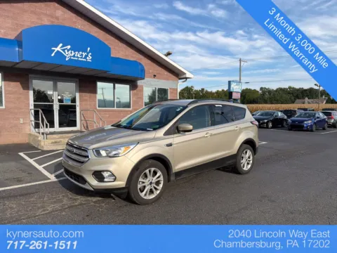 White 2018 Ford Escape SE for sale in Chambersburg, PA