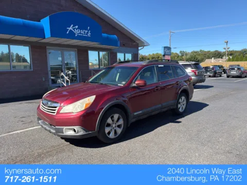 Red 2011 Subaru Outback 2.5i Premium for sale in Chambersburg, PA