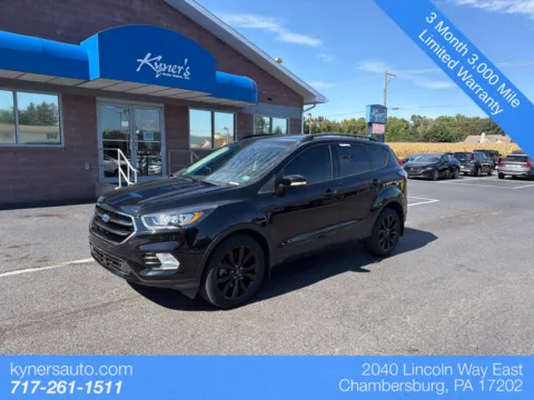 Black 2017 Ford Escape Titanium for sale in Chambersburg, PA