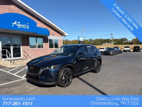 Blue 2023 Mazda CX-5 2.5 S Premium Plus Package for sale in Chambersburg, PA