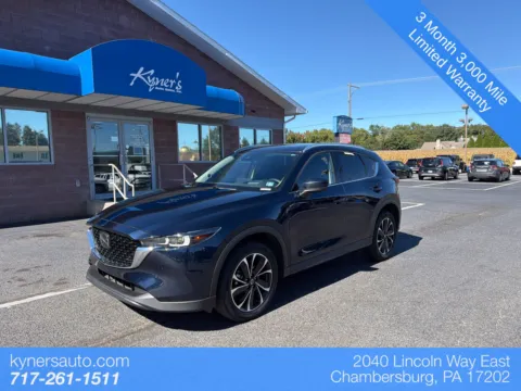 Blue 2023 Mazda CX-5 2.5 S Premium Plus Package for sale in Chambersburg, PA