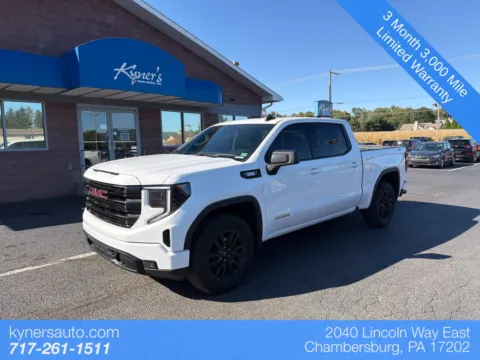 White 2024 GMC Sierra 1500 Elevation for sale in Chambersburg, PA