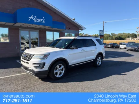White 2016 Ford Explorer XLT for sale in Chambersburg, PA