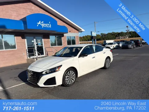 White 2025 Nissan Altima 2.5 SV for sale in Chambersburg, PA