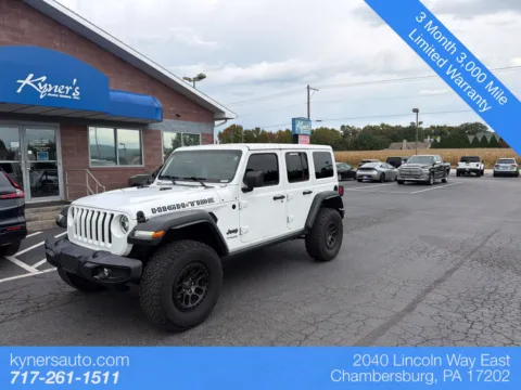 White 2022 Jeep Wrangler Unlimited High Tide for sale in Chambersburg, PA