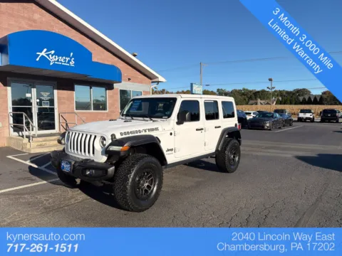 White 2022 Jeep Wrangler Unlimited High Tide for sale in Chambersburg, PA