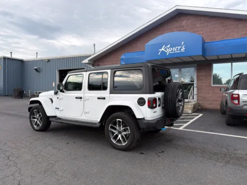 Another view of 2024 Jeep Wrangler Sport S 4xe for sale in Chambersburg, PA at Kyner's Auto Sales, Inc.