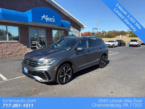 Gray 2022 Volkswagen Tiguan 2.0T SEL R-Line for sale in Chambersburg, PA