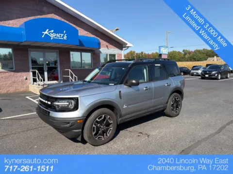 Silver 2022 Ford Bronco Sport Outer Banks for sale in Chambersburg, PA
