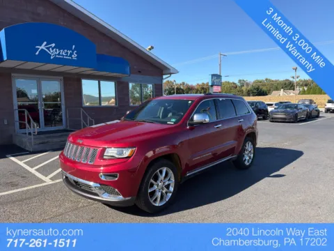 Red 2014 Jeep Grand Cherokee Summit for sale in Chambersburg, PA