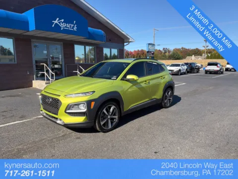 Green 2020 Hyundai Kona Ultimate for sale in Chambersburg, PA