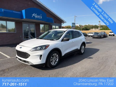 White 2022 Ford Escape SE for sale in Chambersburg, PA