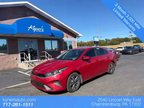 Red 2023 Kia Forte LXS for sale in Chambersburg, PA