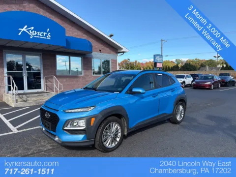 Blue 2019 Hyundai Kona SEL for sale in Chambersburg, PA
